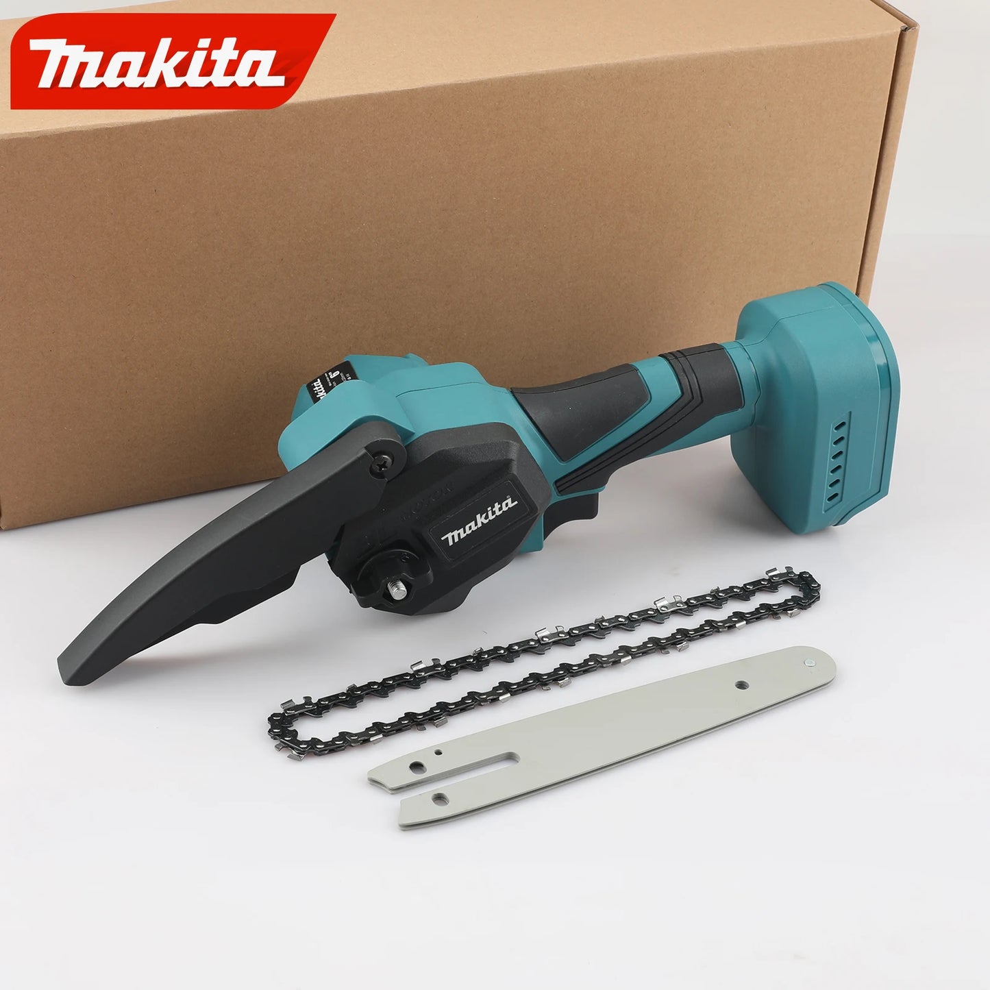 Makita 18V lithium battery Cordless Chain Saw Handheld Trimming Saw Carpenter's Electric Saw Ccutting Tool Chains